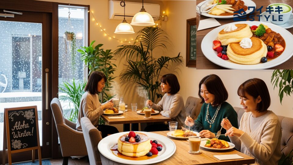 コナズ珈琲 冬限定メニュー新発売｜クラシックブリュレパンケーキ＆ホワイトポルチーニロコモコ徹底解説